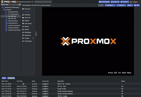 proxmox lvcreate.